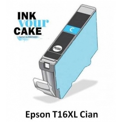 Tinteiro Alimentar Epson T16 XL Cian